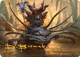 Wick's Patrol Art Card (Gold-Stamped Signature) (18) — card price
