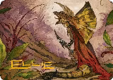 Hired Claw Art Card (Gold-Stamped Signature) (39) — card price