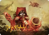 Raccoon Rallier Art Card (Gold-Stamped Signature) (20) — card price