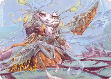 Glarb, Calamity's Augur Art Card (Gold-Stamped Signature) (40) — card price