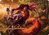 Mr. Foxglove Art Card (Gold-Stamped Signature) (31) — card price