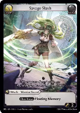 Savage Slash (018) — card price