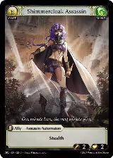 Shimmercloak Assassin (020) — card price
