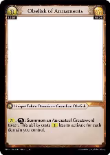 Obelisk of Armaments (032) — card price