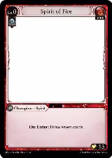 Spirit of Fire (039) — card price