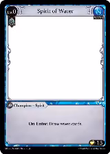 Spirit of Water (040) — card price