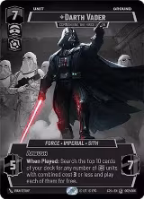 Darth Vader - Commanding the First Legion (002/006), 2024 Convention Exclusive — Star Wars card price