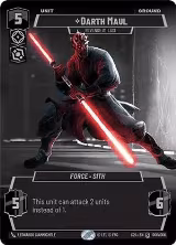 Darth Maul - Revenge at Last (006/006) — card price
