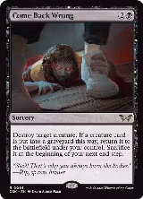 Come Back Wrong (0086) (86), Duskmourn: House of Horror — Magic card price