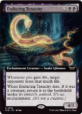 Enduring Tenacity (Extended Art) (374), Duskmourn: House of Horror — Magic card price