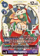 Mervamon (Premium Heroines Set) (BT11-086 SR) — card price
