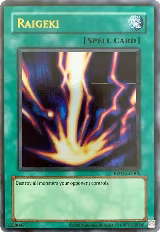 Raigeki (RP01-EN005), Retro Pack (2020 Date Reprint) — Yu-Gi-Oh! card price