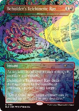 Beholder's Telekinetic Ray - Fling (Rainbow Foil) (1795) — card price