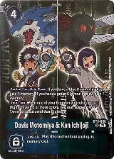 Davis Motomiya & Ken Ichijoji (Super Complete Selection Daisuke ver.) (BT8-088 R) — card price