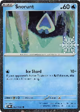 Snorunt - 037/182 (Holiday Calendar) (037/182), Miscellaneous Cards & Products — Pokémon card price