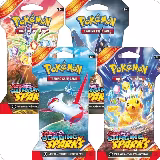 Surging Sparks Sleeved Booster Pack Bundle [Set of 4], Surging Sparks — Pokémon card price