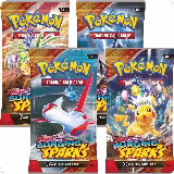 Surging Sparks Booster Pack Art Bundle [Set of 4], Surging Sparks — Pokémon card price
