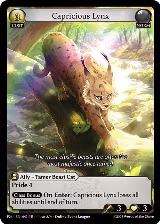 Capricious Lynx (047), Promotional Cards — Grand Archive card price