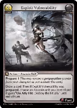 Exploit Vulnerability (094), Promotional Cards — Grand Archive card price