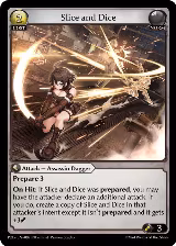 Slice and Dice (097), Promotional Cards — Grand Archive card price