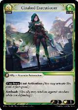 Cloaked Executioner (101), Promotional Cards — Grand Archive card price