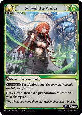 Surveil the Winds (104), Promotional Cards — Grand Archive card price