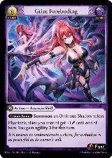 Grim Foreboding (106), Promotional Cards — Grand Archive card price