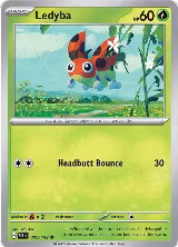 Ledyba (002/142), Stellar Crown — Pokémon card price