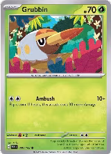 Grubbin (009/142), Stellar Crown — Pokémon card price