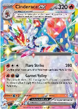 Cinderace ex - 028/142 (028/142), Stellar Crown — Pokémon card price