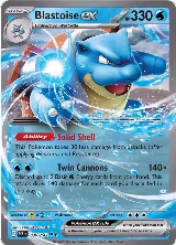 Blastoise ex (030/142), Stellar Crown — Pokémon card price