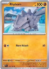 Rhyhorn (074/142), Stellar Crown — Pokémon card price