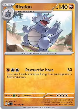 Rhydon (075/142), Stellar Crown — Pokémon card price