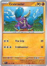 Crabrawler (087/142), Stellar Crown — Pokémon card price