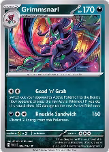 Grimmsnarl (096/142), Stellar Crown — Pokémon card price