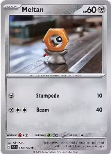 Meltan - 102/142 (102/142), Stellar Crown — Pokémon card price