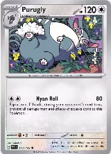 Purugly (117/142), Stellar Crown — Pokémon card price