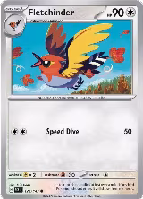 Fletchinder (122/142), Stellar Crown — Pokémon card price