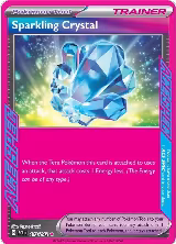 Sparkling Crystal (142/142), Stellar Crown — Pokémon card price