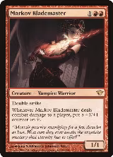 Markov Blademaster (96), Dark Ascension — Magic card price