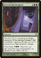 Increasing Savagery (120) — card price