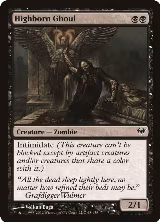 Highborn Ghoul (68) — card price