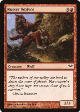 Russet Wolves (102) — card price