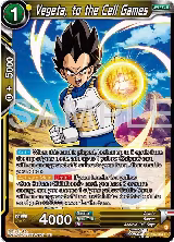 Vegeta, to the Cell Games (BT26-104) — card price