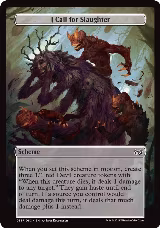 I Call for Slaughter (Full Art) (337) — card price