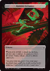 Running Is Useless (Full Art) (356) — card price