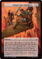 Choose Your Demise (Full Art) (331) — card price