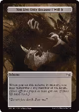 You Live Only Because I Will It (Full Art) (362) — card price
