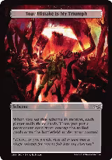Your Mistake Is My Triumph (Full Art) (364) — card price