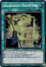 Gravekeeper's Inscription (MP24-EN064) — card price